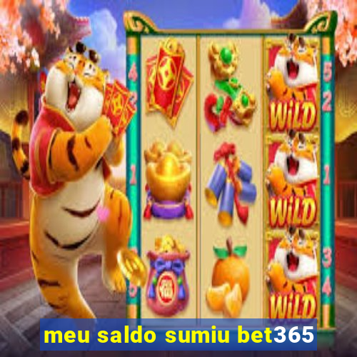 meu saldo sumiu bet365